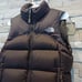 North Face Womens Brown Nuptse Vest XS Puffer Bubble 96 Retro Winter Puff Jacket
