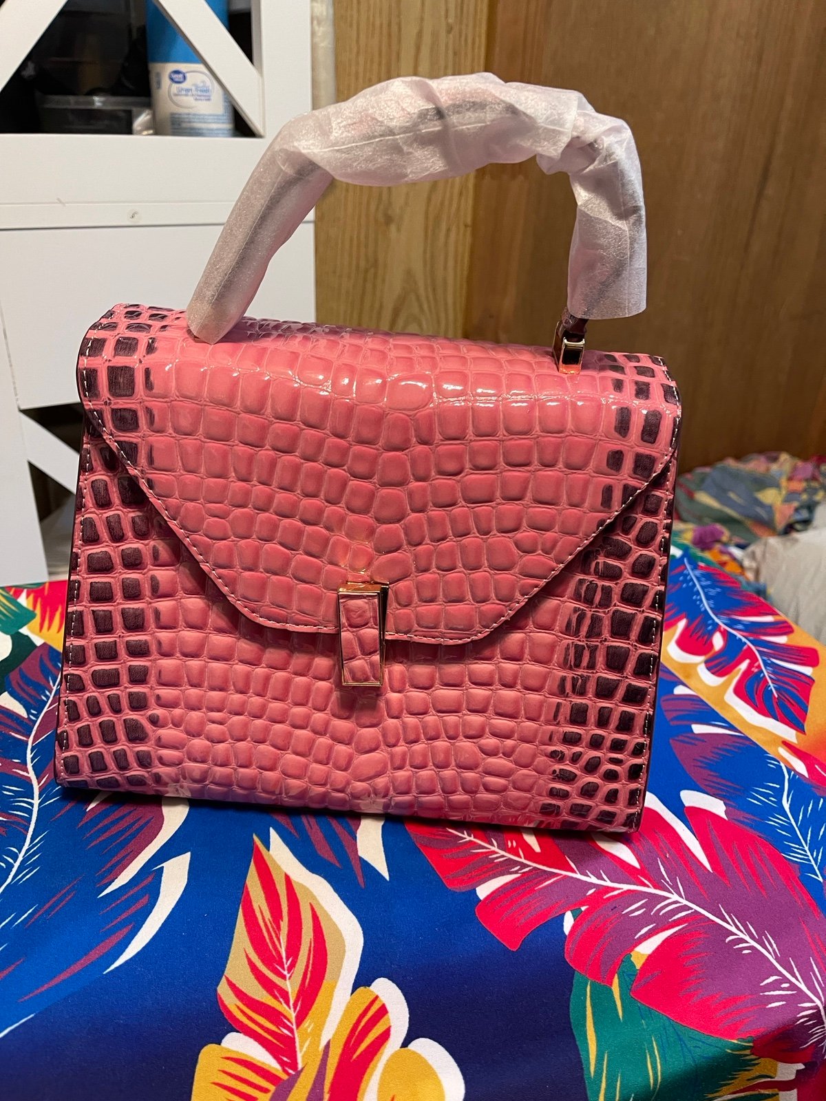 Crocodile purse