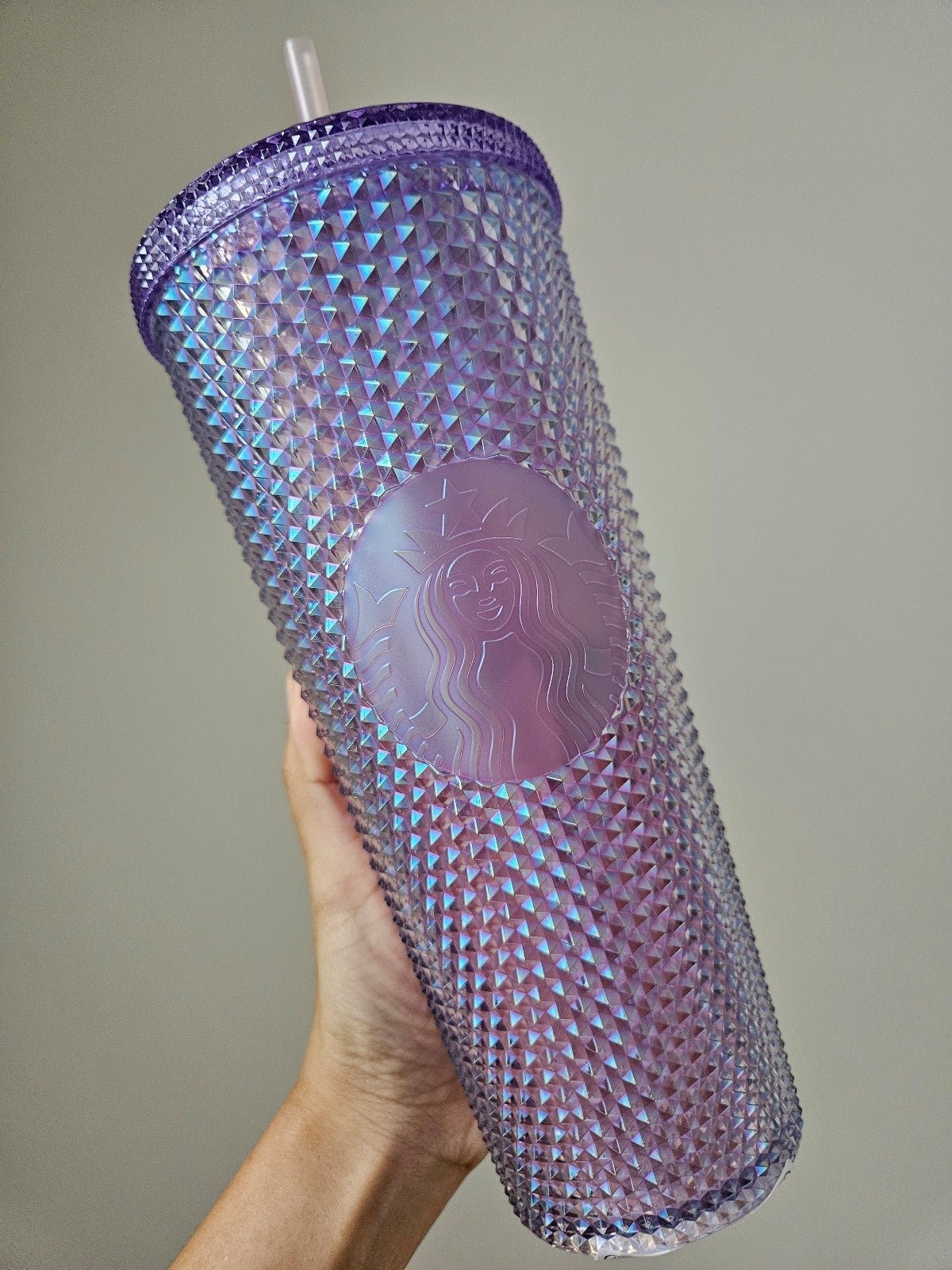 Starbucks Korea Purple Pink Studded Cup