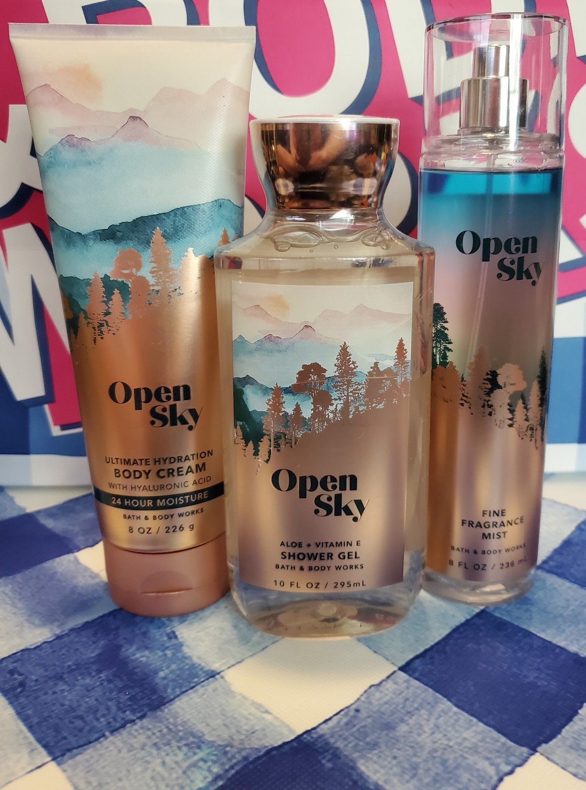 Open sky body care bundle from bath and body works