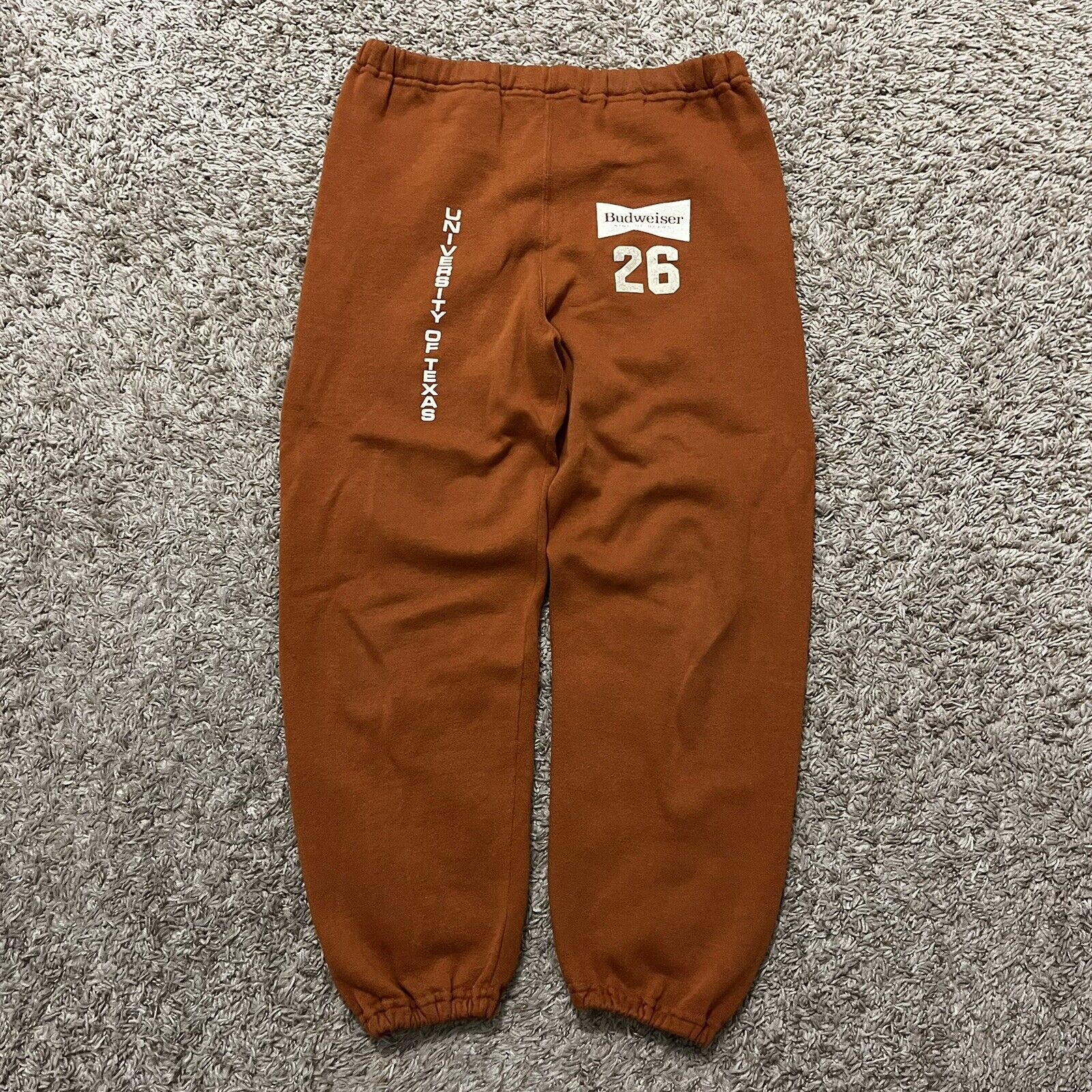 Vintage 70s Russell Athletic UT Texas Longhorns Joggers Sweatpants Small