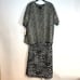 NWT Leslie Fay Dress Jacket Set Women's Size 18 Black White Reversible 2 Piece