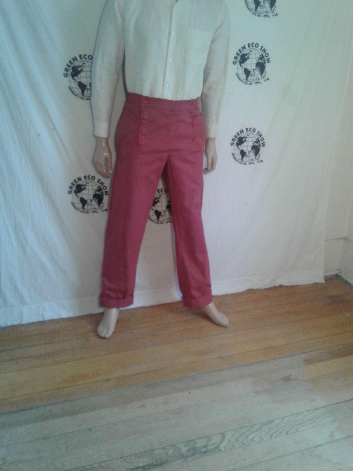 Men's Steampunk pants 33 waist made in