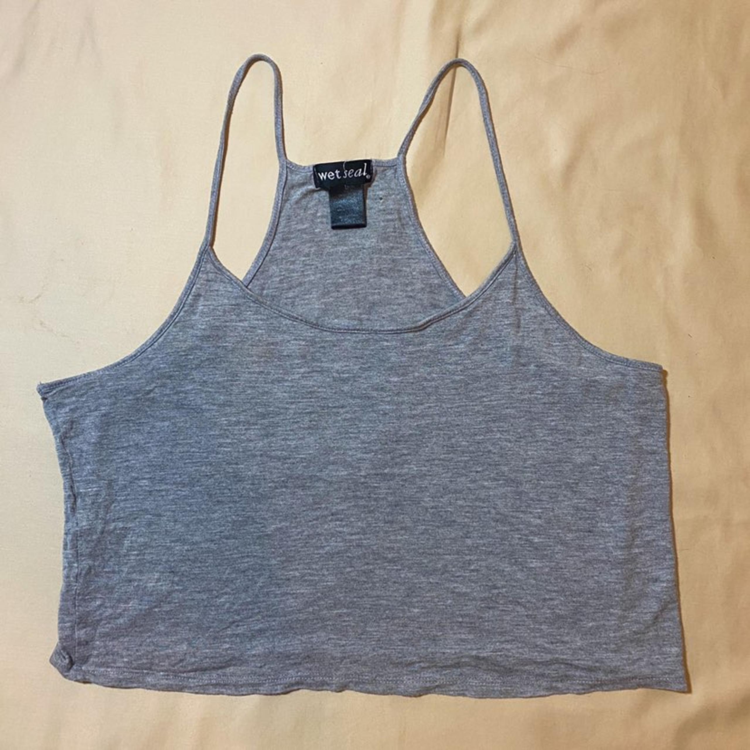 Grey Tank Top Wet Seal