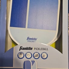 Franklin Sports 2 Player Poly Pro Pickleball Set X-40 W/ Balls Blue NEW