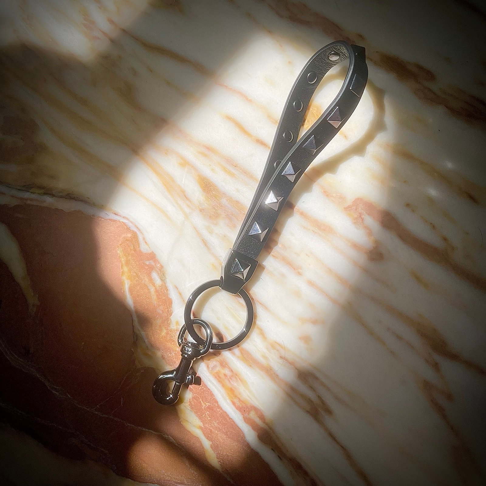 Valentino rockstud keychain