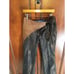 OHDD Marco Fantini Pants Women's Size 30 Copper/Black Metallic w/Leather Waist
