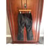 OHDD Marco Fantini Pants Women's Size 30 Copper/Black Metallic w/Leather Waist