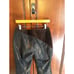 OHDD Marco Fantini Pants Women's Size 30 Copper/Black Metallic w/Leather Waist