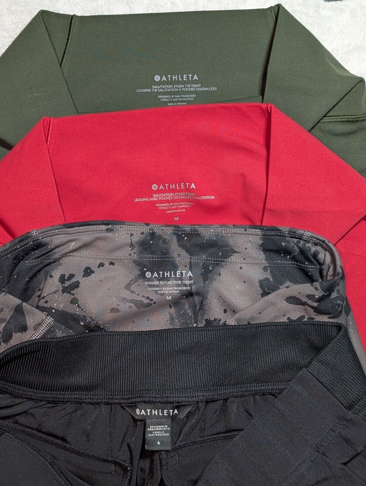 Athleta Work Out Bundle/Lot 10 Pieces M/L