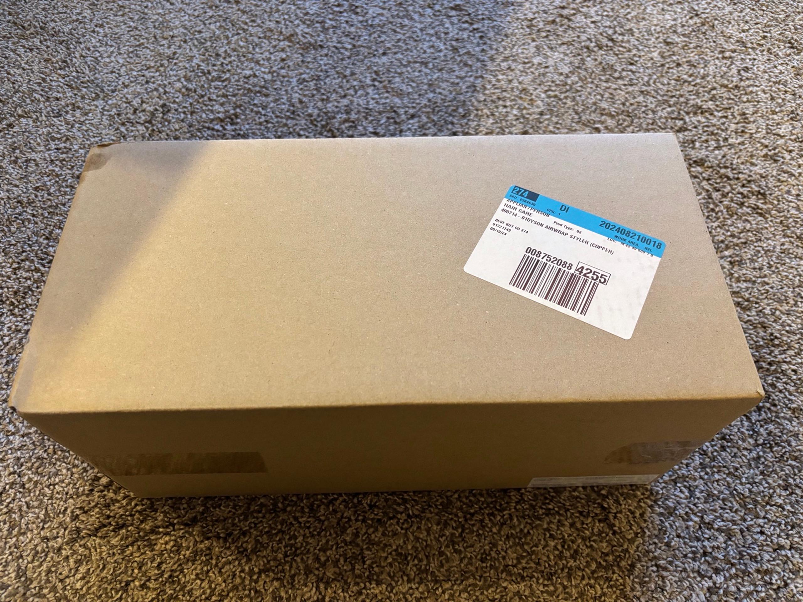 (Brand new/Unboxed) Dyson - Airwrap Multi-Styler Complete Long - Nickel/Copper