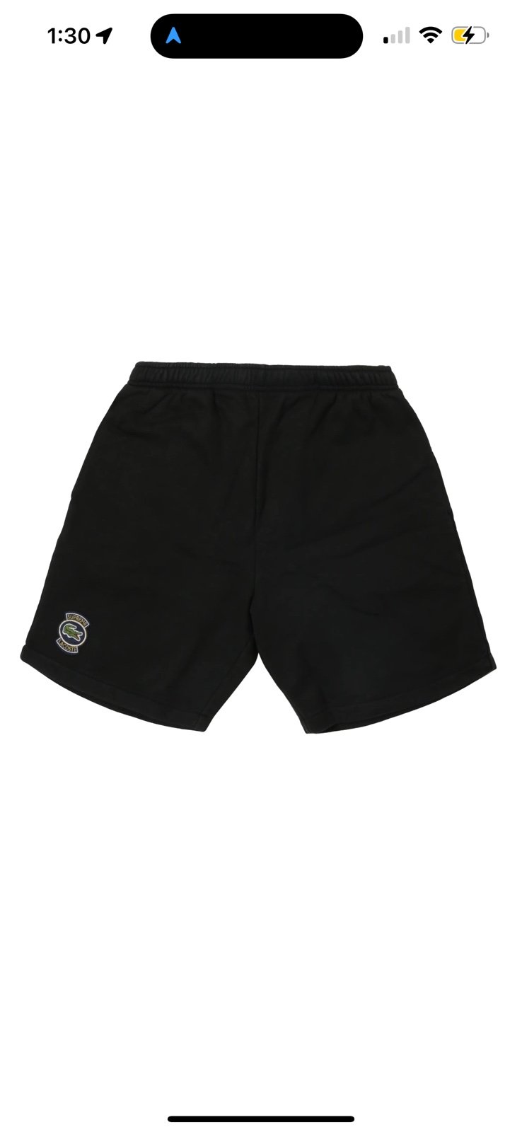 Supreme lacoste sweatshort