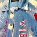 VIBRATE Artwork Denim Jacket