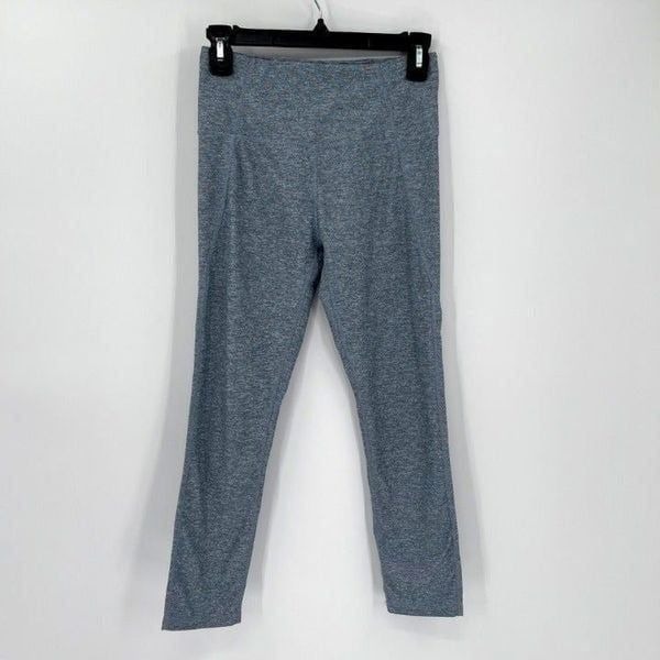 Varley Athletic Yoga Performance Leggings 7/8 Length Blue Gray Women XS