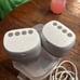 Hands free breast pump machines