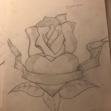 Art drawing from my kid days