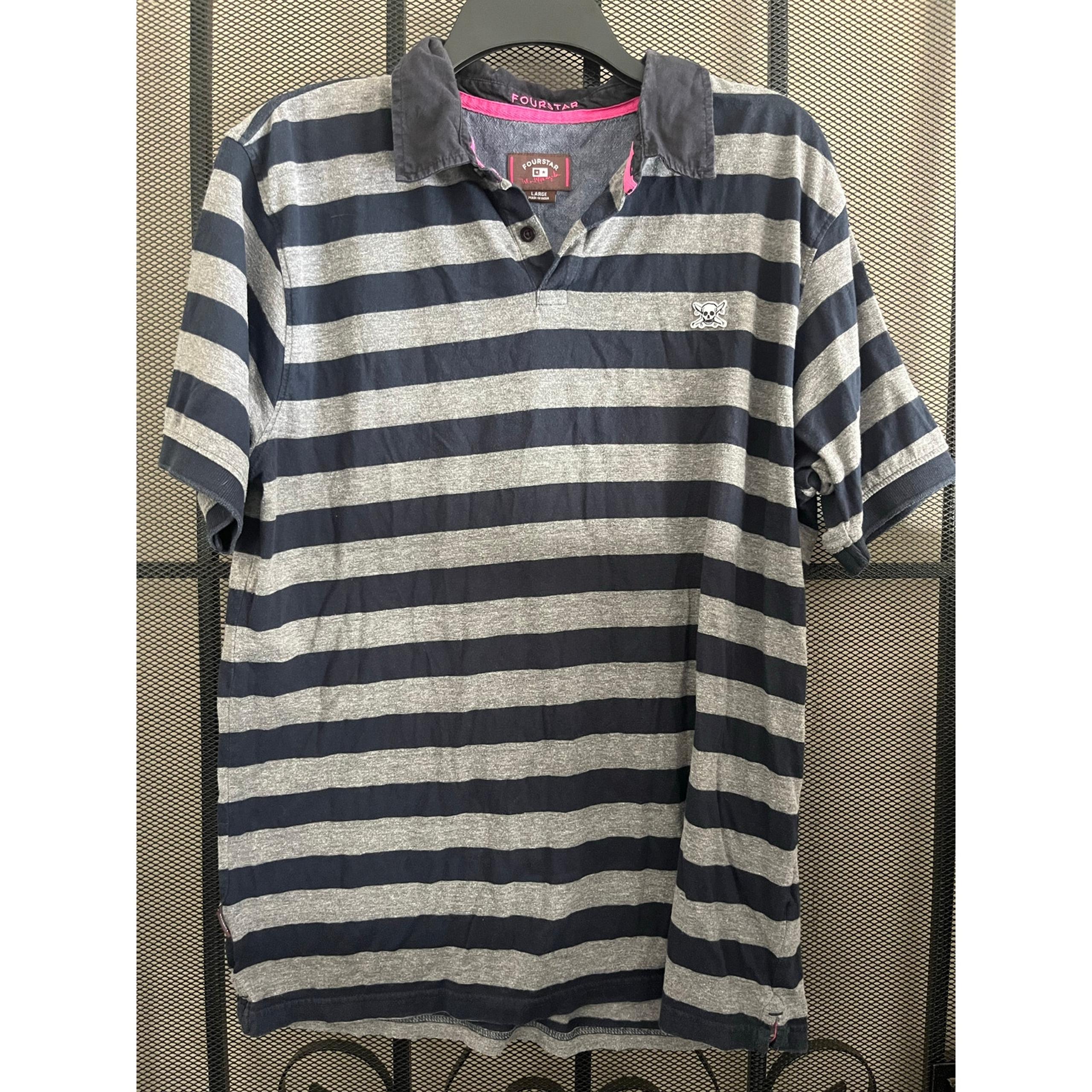Fourstar Mark Gonzales large signature polo skateboarding rare