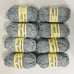 Debbie Bliss Cotton Denim Aran Lot of 8 #14501 100% Peruvian Cotton Blue