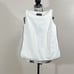 Chiara Boni La Petite Robe Vanesa Piping Sleeveless Blouse size 2