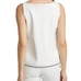 Chiara Boni La Petite Robe Vanesa Piping Sleeveless Blouse size 2