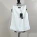 Chiara Boni La Petite Robe Vanesa Piping Sleeveless Blouse size 2