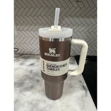 Stanley Adventure Quencher Travel Tumbler 40 oz Cup ROSE QUARTZ GOLD NEW