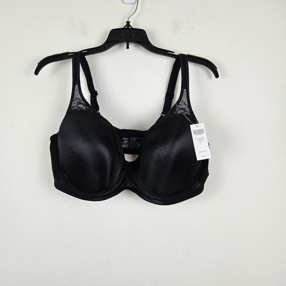 SOMA Breathe Beautifully Full Coverage FCC Lined Bra Black Size 40DD NWT