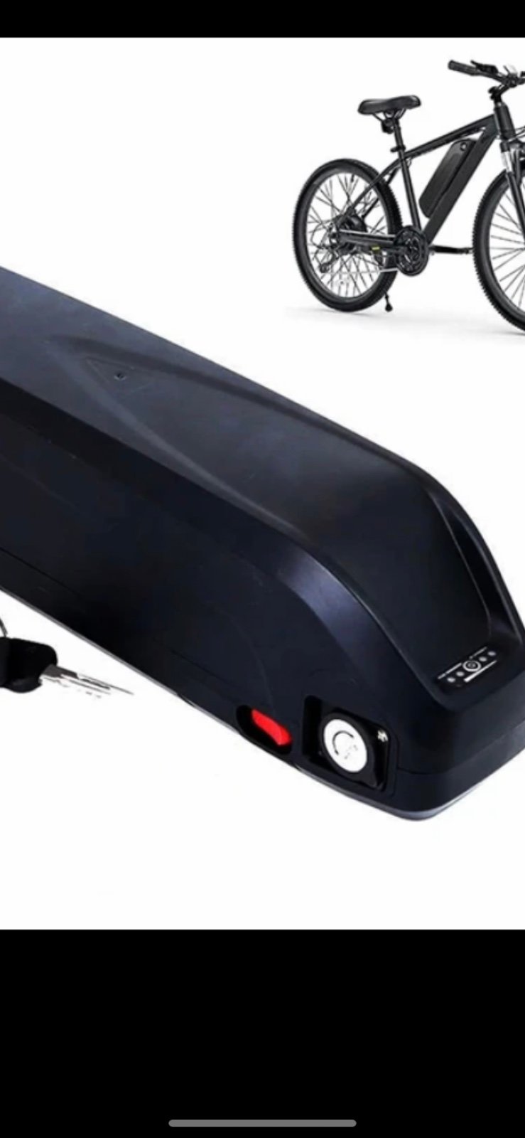 Electric bike battery New with installment 4245529013￼