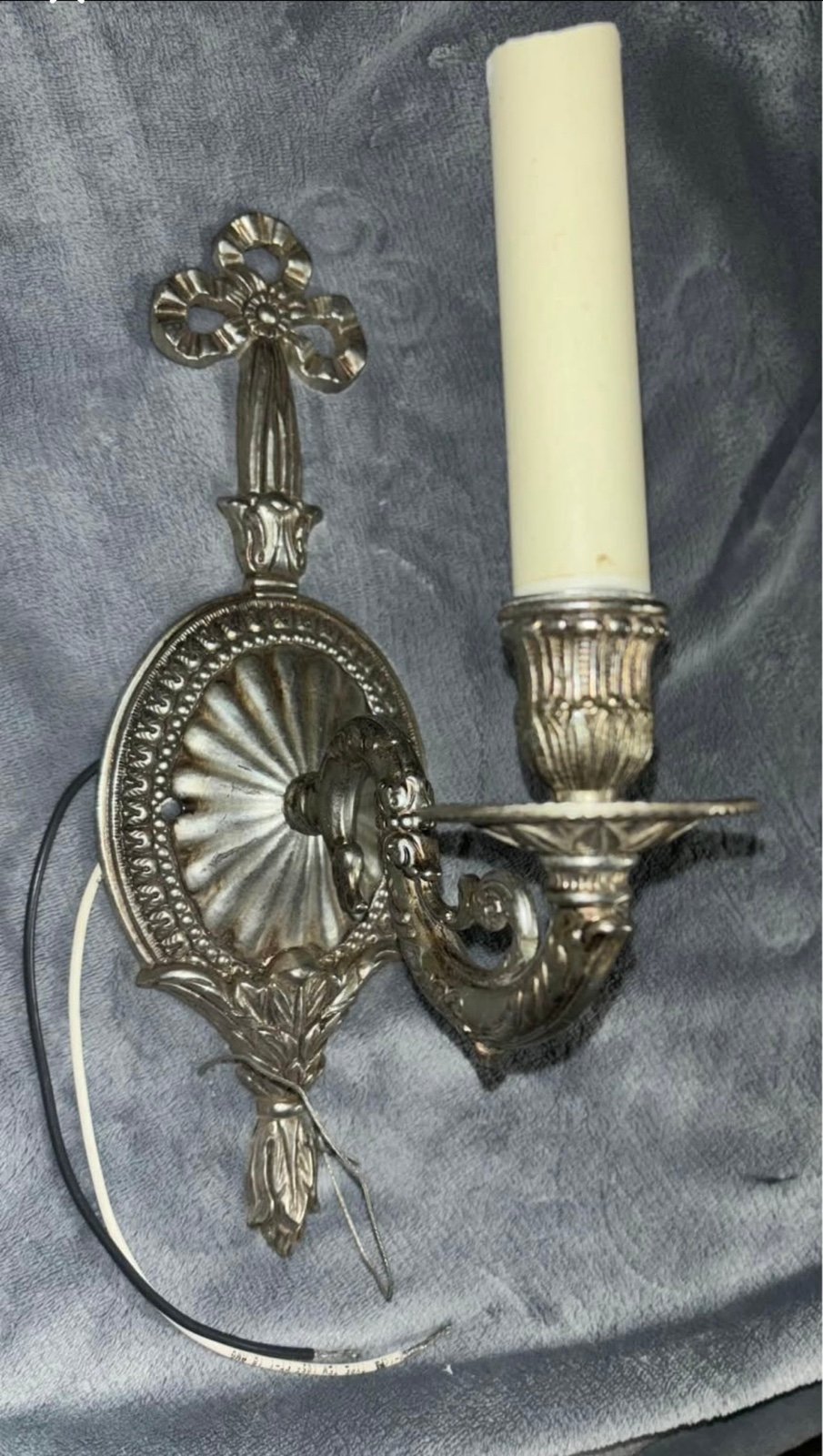 2 Vintage NOS Luminaire wall sconces