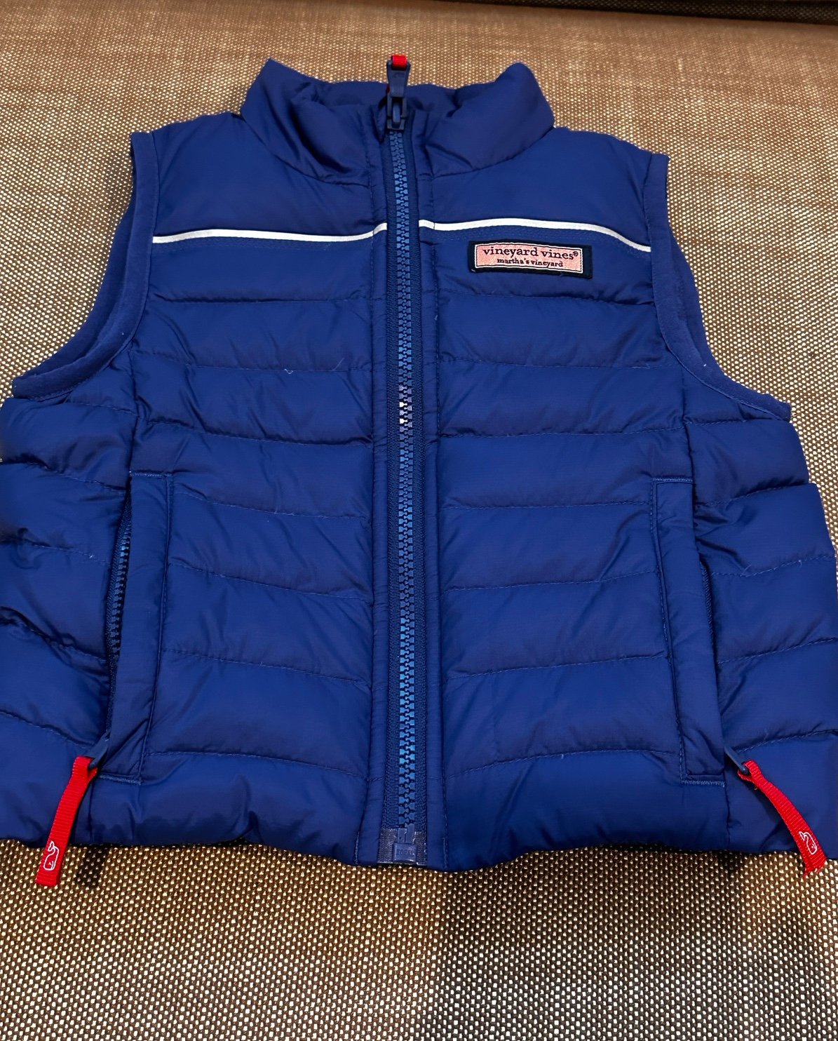 vineyard vines toddler super warm winter vest 2T