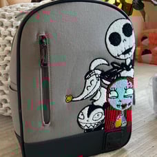 Loungefly Disney The Nightmare Before Christmas Chenille Characters Mini Backpac