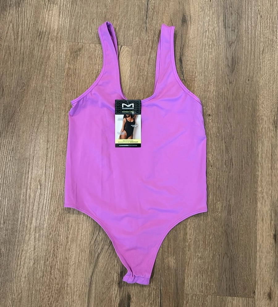 NWT Maidenform Purple Shaping Bodysuit