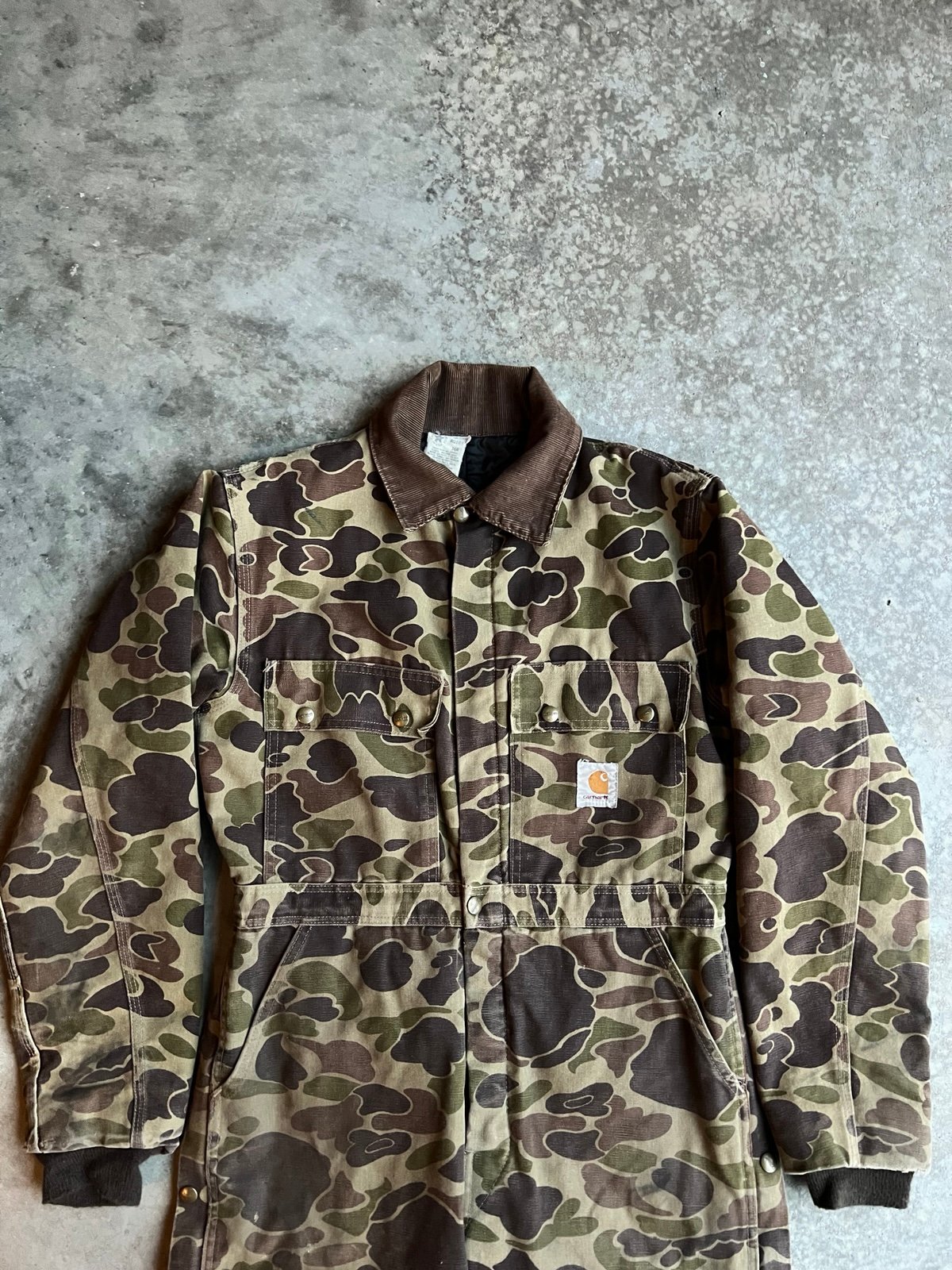 80s Camo Carhartt Coveralls