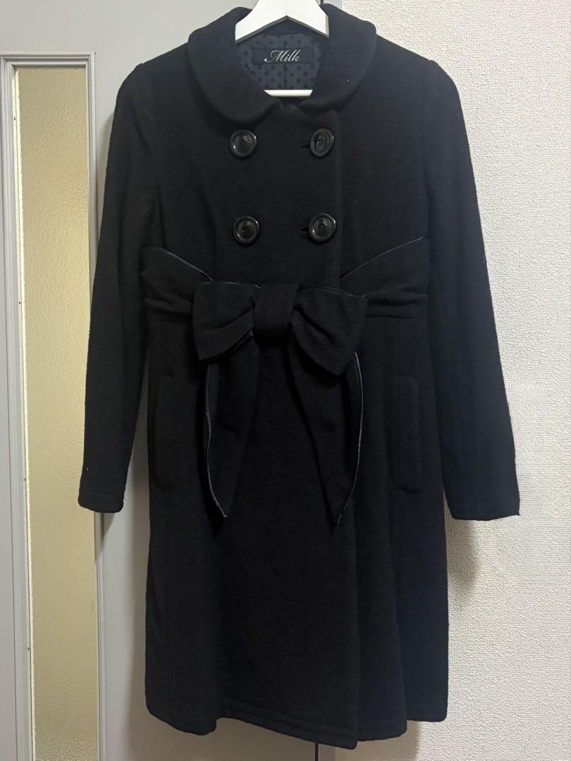 MILK Rosemary Coat Black