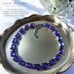 JOAN RIVERS Faceted Purple and Gunmetal Black Princess Length Necklace