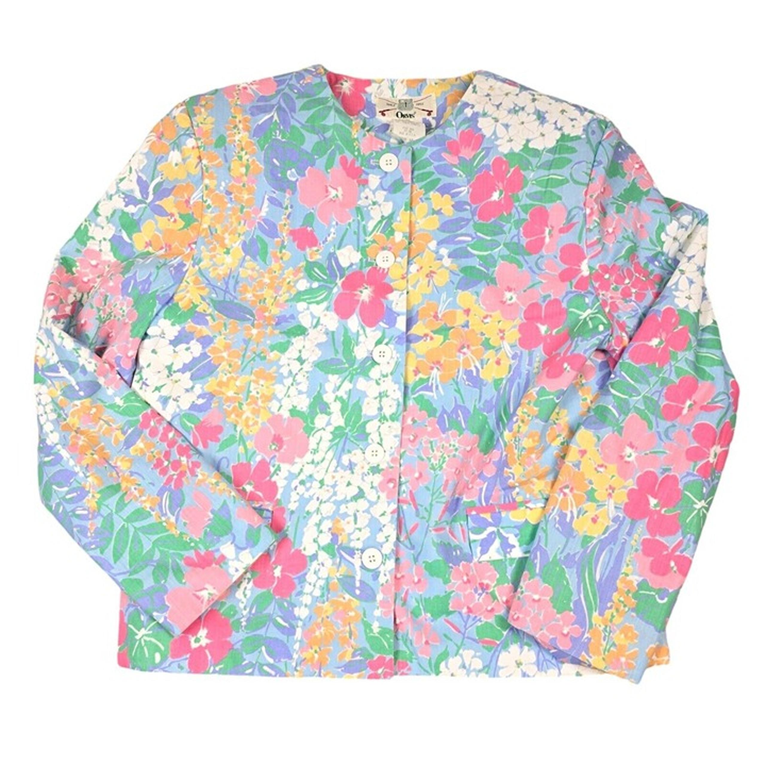 Orvis Jacket Womens 10 Floral Vintage Grandmacore Cottagecore Granny Chic