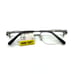 Splendor SP 8001 PW Eyeglasses Frames silver Square Cat Eye Half Rim 51-18-135