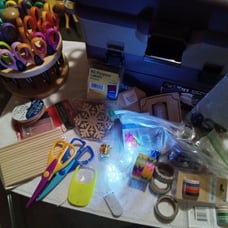 Sewing and crafts, storage, many items all new