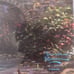 Last chance Thomas kinkade Mickey and Minnie Sweetheart bridge canvas 14x11