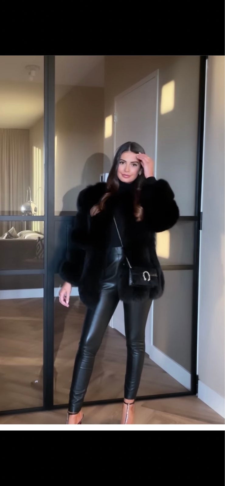 Zara blogger faux legging pants