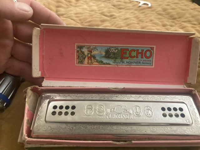 Antique Harmonica