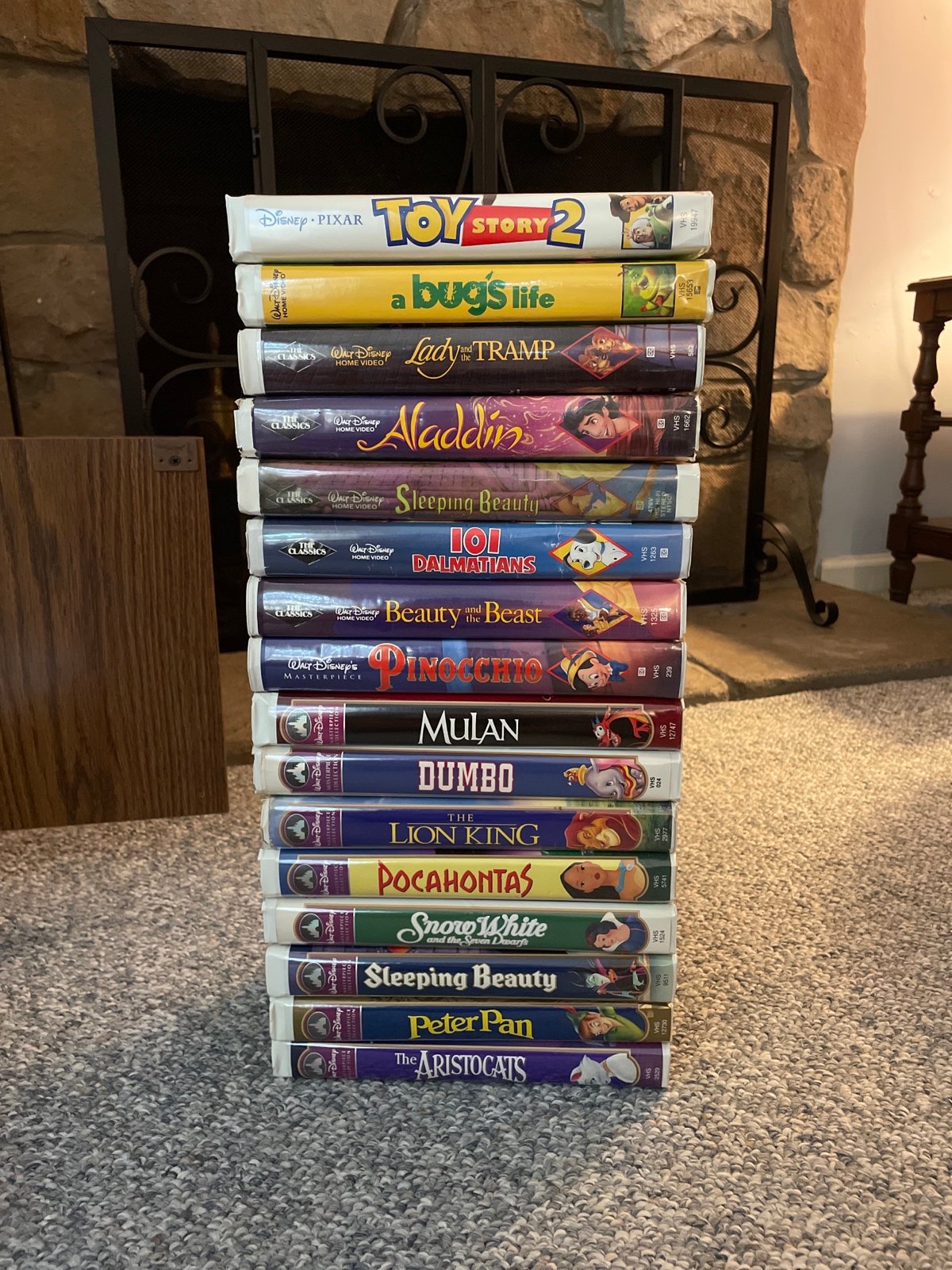 Disney VHS Movie Bundle