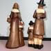 Tii Collection Thanksgiving Pilgrim Family Figurines Fall Decor Harvest 8” VTG