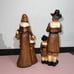 Tii Collection Thanksgiving Pilgrim Family Figurines Fall Decor Harvest 8” VTG