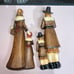Tii Collection Thanksgiving Pilgrim Family Figurines Fall Decor Harvest 8” VTG