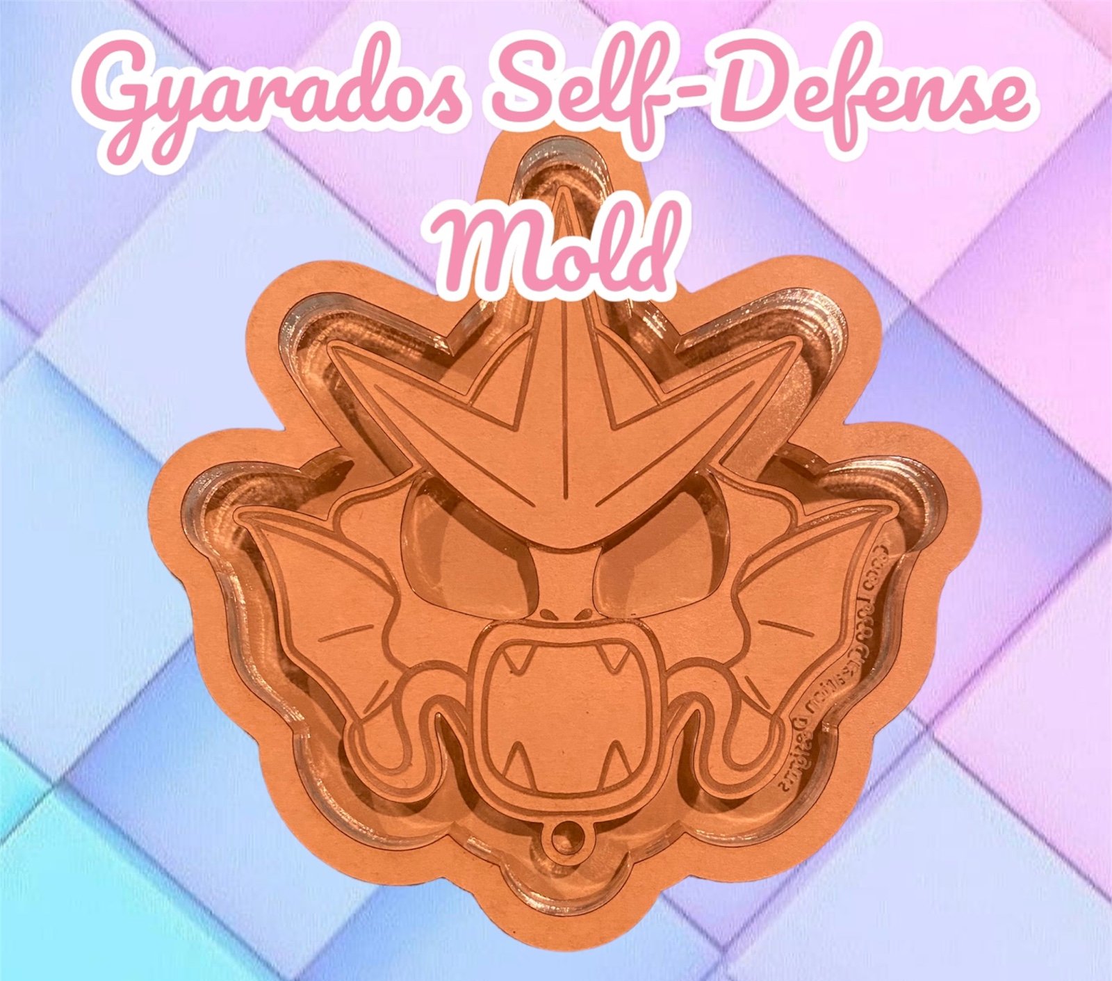 Gyarados pokey self defense mold
