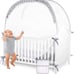 ZXPLO Baby Safety Crib Tent Infant t Pop up Mosquito Net Nursery Bed Canopy Nett