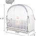 ZXPLO Baby Safety Crib Tent Infant t Pop up Mosquito Net Nursery Bed Canopy Nett
