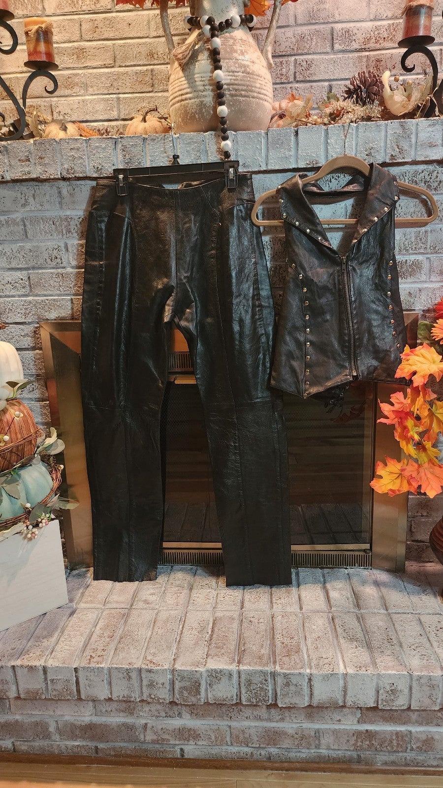 Real genuine 100% leather vintage