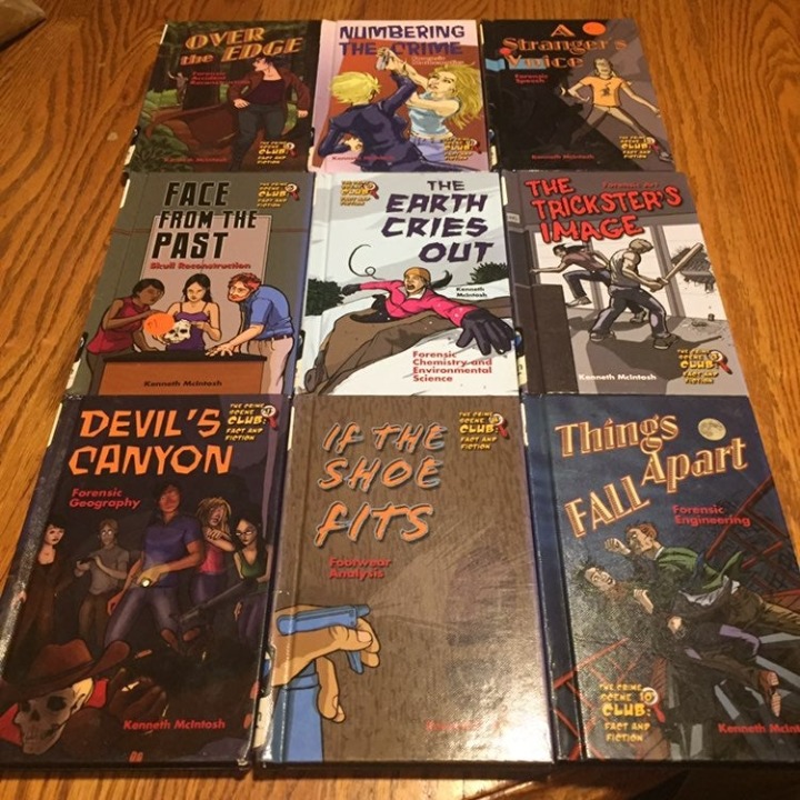 9 Crime Scene Club Kenneth McIntosh Lot